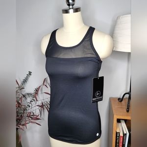 90 Degree Workout Tank Top Black Size XS NWT